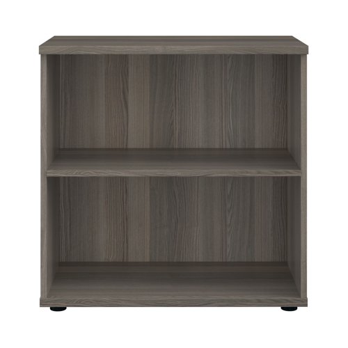 Jemini Bookcase 800x450x800mm Grey Oak KF822318 Bookcases KF822318