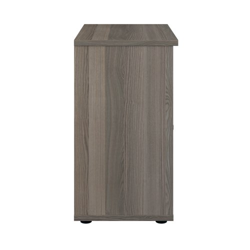 Jemini Bookcase 800x450x800mm Grey Oak KF822318 VOW