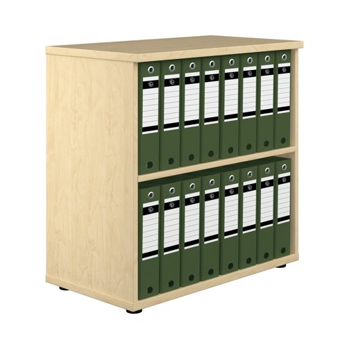 Jemini Bookcase 800x450x800mm Maple KF822325 Bookcases KF822325