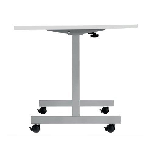 KF822462 Jemini D-End Tilt Table 1400x700x720mm White/Silver KF822462