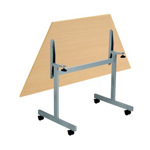 KF822578 Jemini Trap Tilt Table 1600x800x720mm Nova Oak/Silver KF822578