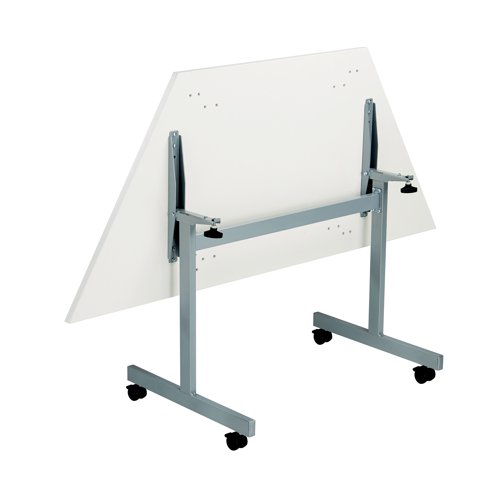 Jemini Trap Tilt Table 1600x800x720mm White/Silver KF822585 - KF822585
