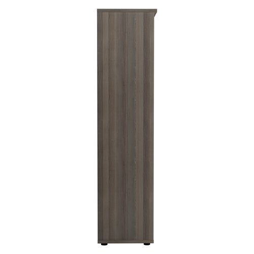 Jemini Wooden Bookcase 800x450x1800mm Grey Oak KF822881 VOW