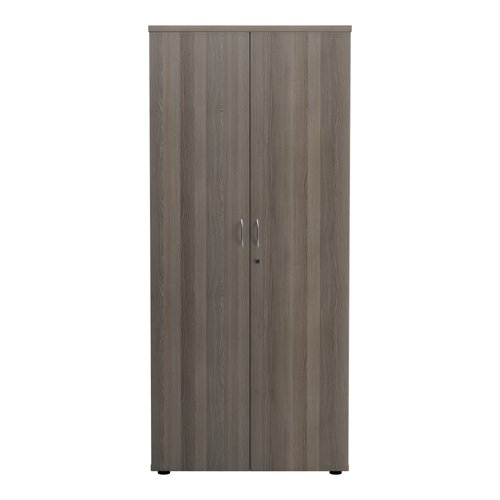 Jemini Wooden Cupboard 800x450x1800mm Grey Oak KF822951