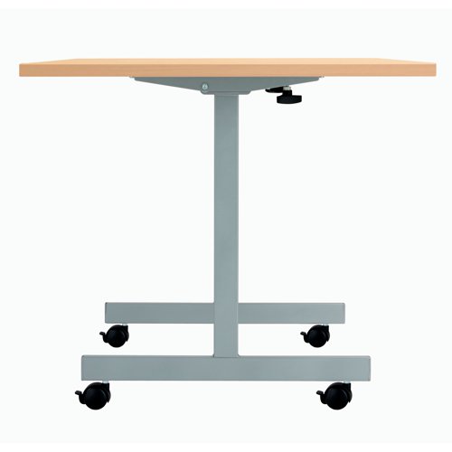 Jemini Rectangular Mobile Tilting Table 1200x700x720mm Beech KF822991 - KF822991