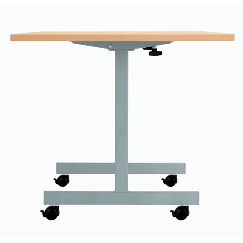 Jemini Rectangular Mobile Tilting Table 1600x800x720mm Beech KF823021 - KF823021