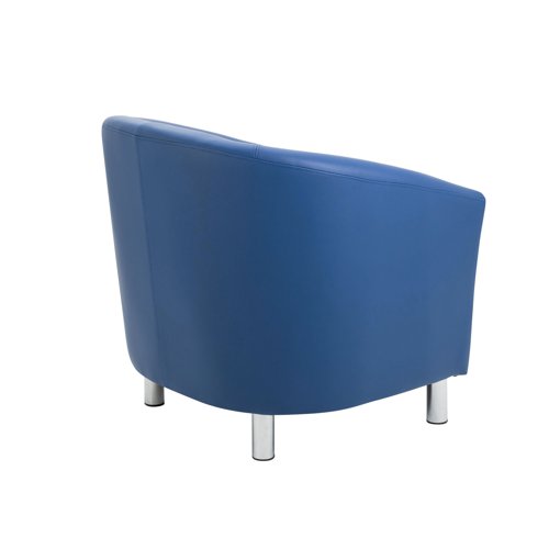 Jemini Tub Armchair Polyurethane Blue KF823186 Reception Chairs KF823186