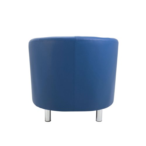 KF823186 | Stylish tub armchair with a deep cushioned seat and upholstered back in Polyurethane. Ideal for any waiting area.