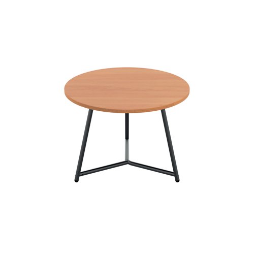 KF823353 | The Jemini Trinity low table is the perfect coffee or reception table. The stylish table with circular top and metal legs is ideal for any waiting, breakout or reception area.