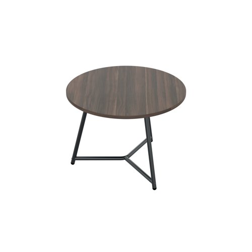 KF823377 | The Jemini Trinity low table is the perfect coffee or reception table. The stylish table with circular top and metal legs is ideal for any waiting, breakout or reception area.