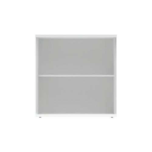 KF823797 Astin Bookcase 1 Shelf 800x400x816mm Arctic White KF823797