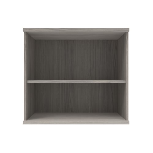 KF823834 Astin Bookcase 1 Shelf 800x400x730mm Alaskan Grey Oak KF823834