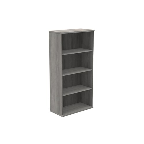 KF823865 Astin Bookcase 3 Shelves 800x400x1592mm Alaskan Grey Oak KF823865