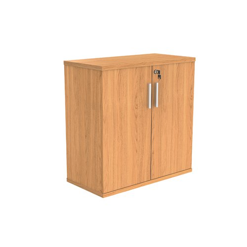 Astin 2 Door Cupboard Lockable 800x400x816mm Norwegian Beech KF823896