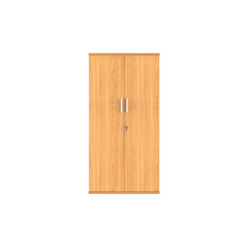 Astin 2 Door Cupboard Lockable 800x400x1592mm Norwegian Beech KF823919 - KF823919