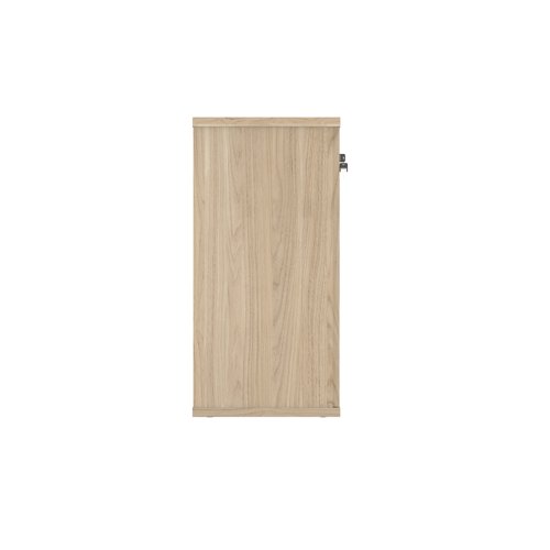 Astin 2 Door Cupboard Lockable 800x400x816mm Canadian Oak KF823940 - KF823940