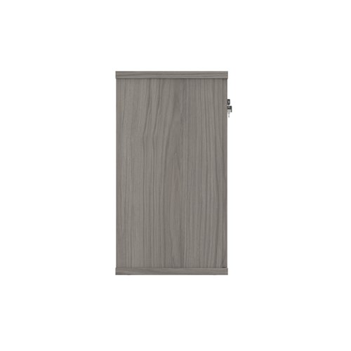 Astin 2 Door Cupboard Lockable 800x400x730mm Alaskan Grey Oak KF824039 - KF824039