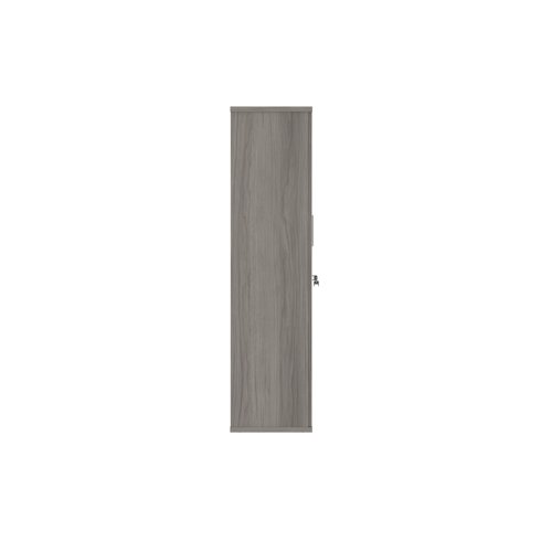 Astin 2 Door Cupboard Lockable 800x400x1592mm Alaskan Grey Oak KF824060 - KF824060