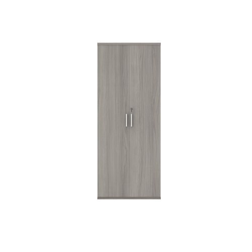 Astin 2 Door Cupboard Lockable 800x400x1980mm Alaskan Grey Oak KF824077