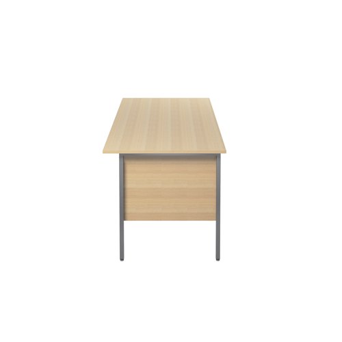 Serrion Rectangular 4 Leg Desk 1800x750x730mm Ferrera Oak KF838789 - KF838789