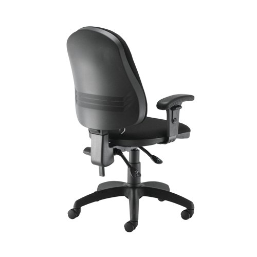 Jemini Intro Posture Chair with Adjustable Arms 640x640x990-1160mm Charcoal KF838994