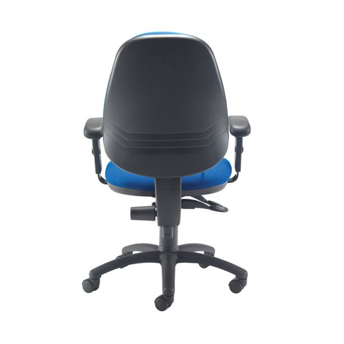 Jemini Intro Posture Chair with Adjustable Arms 640x640x990-1160mm Blue KF838995 KF838995