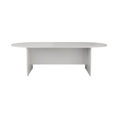 Jemini Meeting Table 2400x1200x730mm White KF840159 - KF840159