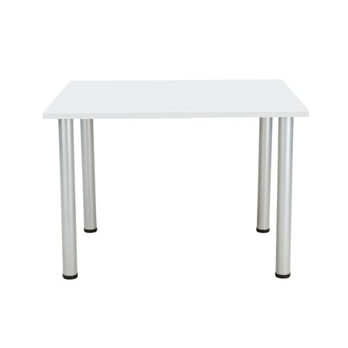 Jemini Rectangular Meeting Table 1200x800x730mm White KF840185 - KF840185