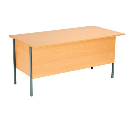 KF882390 Serrion 4 Leg Desk 2 Drawer Pedestal 1500x750x725mm Ellmau Beech KF882390