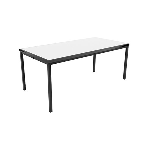 Jemini Titan Multipurpose Classroom Table 1200x600x590mm Grey/Black KF882419