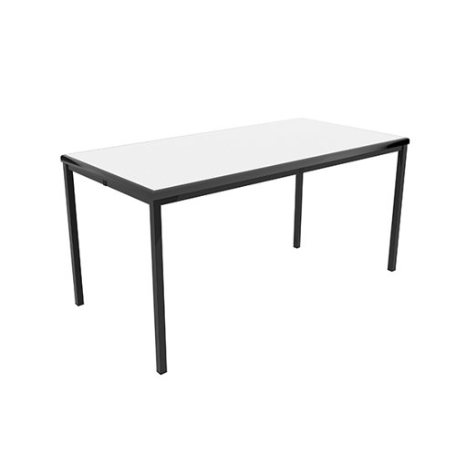 Jemini Titan Multipurpose Classroom Table 1200x600x640mm Grey/Black KF882421