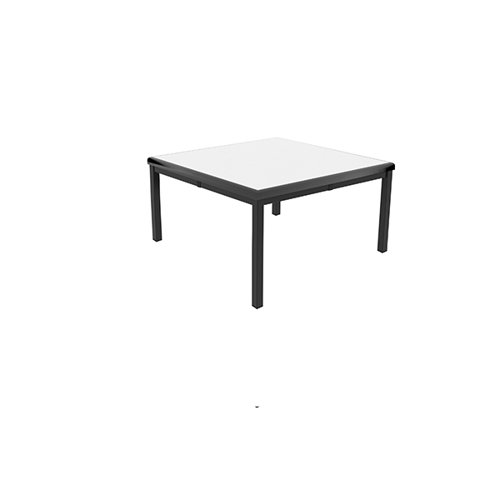Jemini T-Table Multipurpose Classroom Table 600x600x460mm Flat Pack Grey/Black KF882427