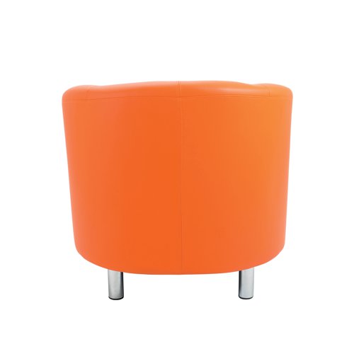 Jemini Tub Polyurethane Armchair Orange KF882440