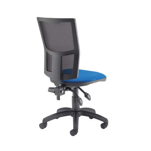 KF90270 First Medway High Back Operator Chair 640x640x1010-1175mm Blue KF90270