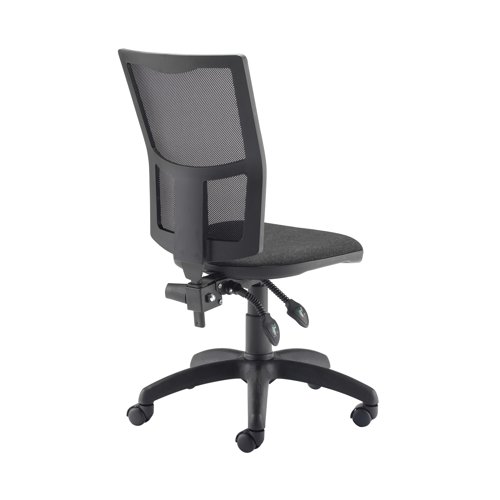 KF90271 First Medway High Back Operator Chair 640x640x1010-1175mm Charcoal KF90271