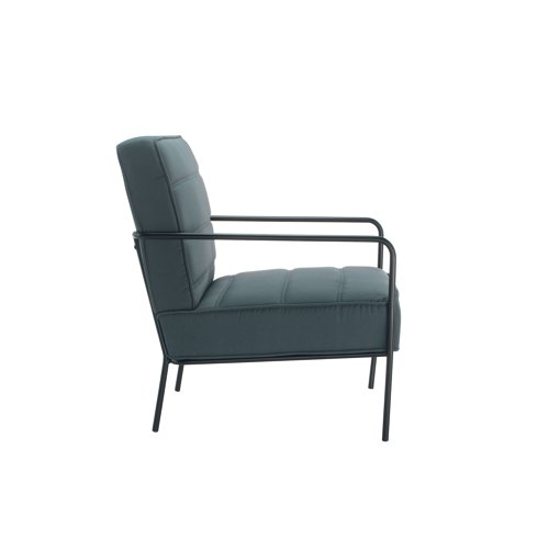 This Jemini reception armchair has a classic Scandinavian design and is ideal for waiting rooms. The chair has a fully welded black powder coated frame providing strength and stability. The perfect combination of style, comfort and exceptional value.