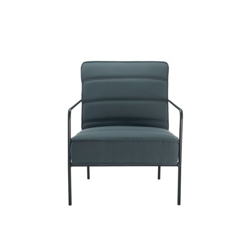 Jemini Wire Frame Reception Armchair 620x880x830mm Grey KF90472 - VOW - KF90472 - McArdle Computer and Office Supplies