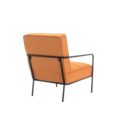 Jemini Wire Frame Reception Armchair 620x880x830mm Mustard KF90477 - VOW - KF90477 - McArdle Computer and Office Supplies