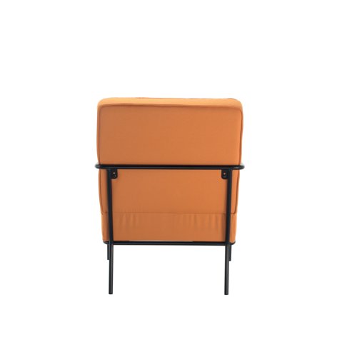 Jemini Wire Frame Reception Armchair 620x880x830mm Mustard KF90477 - VOW - KF90477 - McArdle Computer and Office Supplies