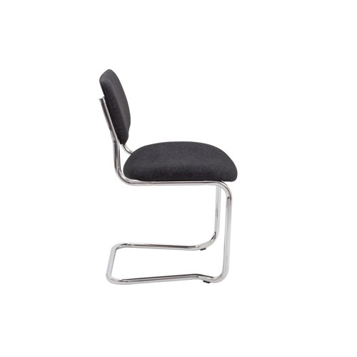 Jemini Summit Meeting Chair 490x565x835mm Charcoal KF90507 - VOW - KF90507 - McArdle Computer and Office Supplies
