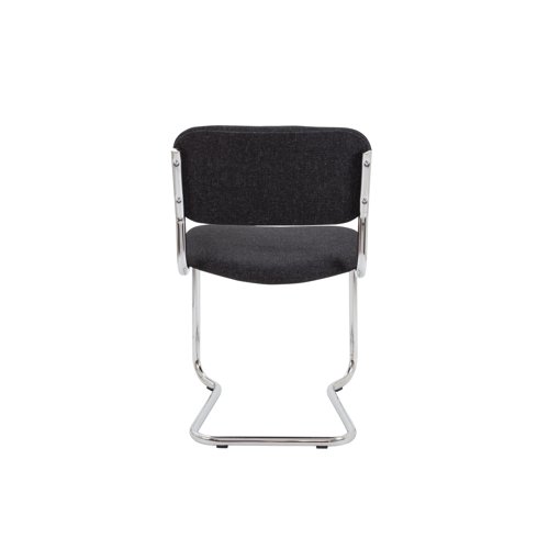 Jemini Summit Meeting Chair 490x565x835mm Charcoal KF90507 Banqueting & Conference Chairs KF90507