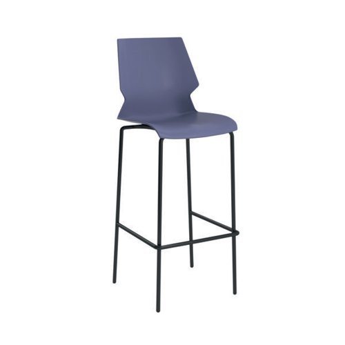 Jemini Uni High Stool Blue/Grey T-UNI-HIGH-B-GREY