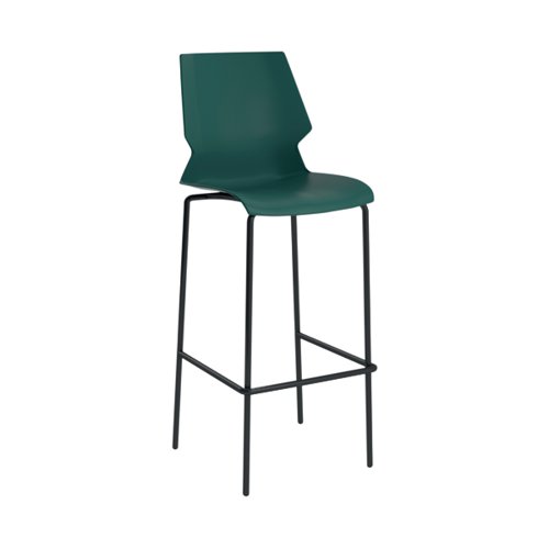 Jemini Uni High Stool Green/Grey KF90522