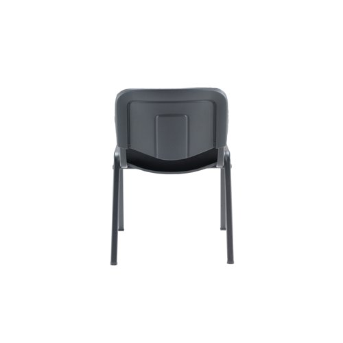 Jemini Ultra Multipurpose Stacking Chair 532x585x805mm Black KF90552 Banqueting & Conference Chairs KF90552