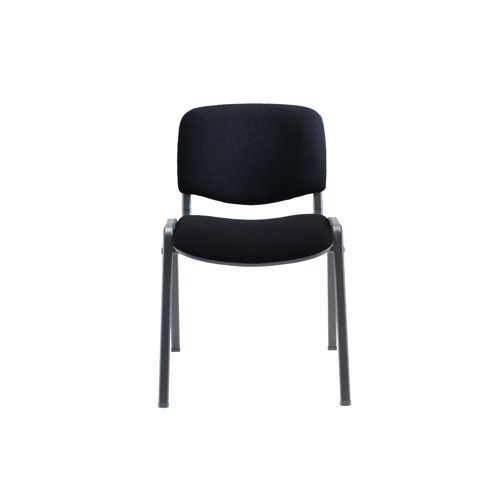 Jemini Ultra Multipurpose Stacking Chair 532x585x805mm Black KF90552 VOW