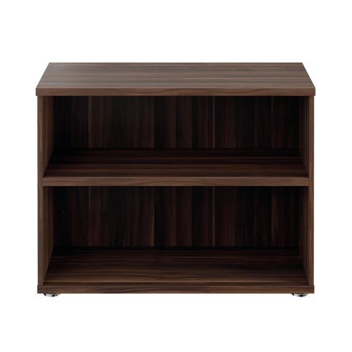 This Avior open-fronted executive bookcase has one shelf.