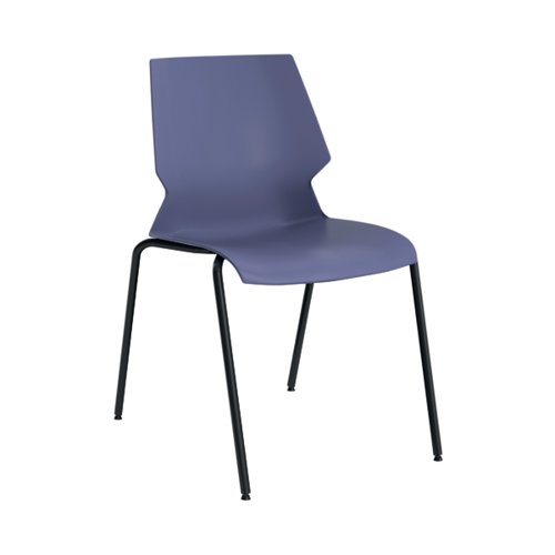 Jemini Uni 4 Leg Chair Blue/Grey KF90711
