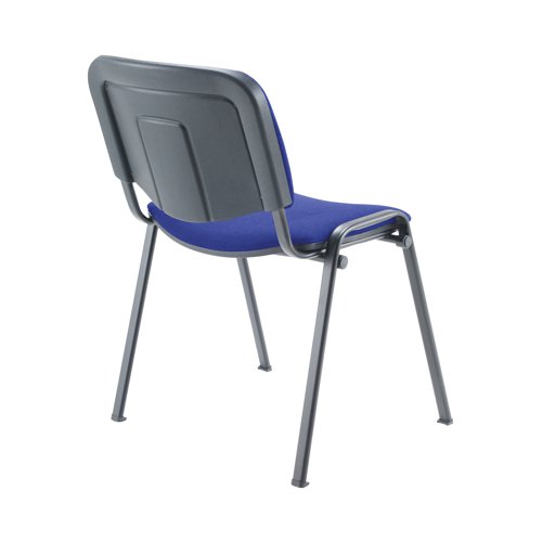 First Ultra Multipurpose Stacking Chair 532x585x805mm Blue KF98504 - VOW - KF98504 - McArdle Computer and Office Supplies