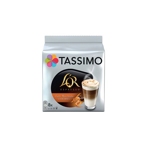 Tassimo L'Or Latte Macchiato Caramel 271.2g (Pack of 40) 4019113