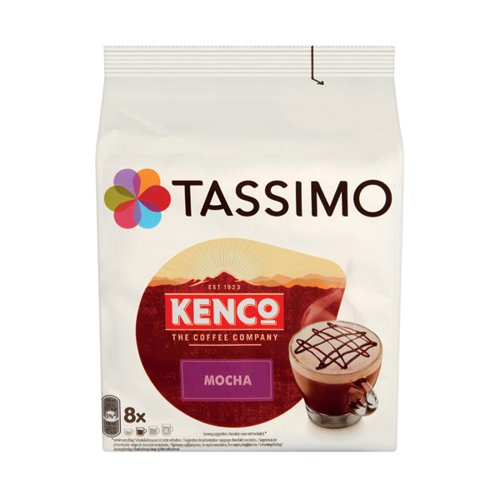 Tassimo Kenco Mocha Pods (Pack of 8) 4041498